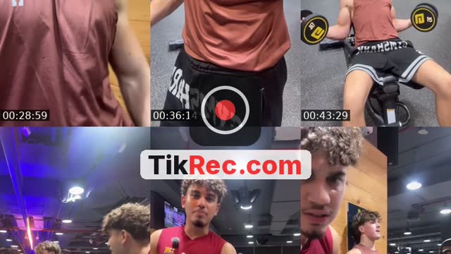 TikTok live: Gym In Dubai by @jacobedgey