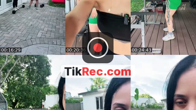 TikTok live: Rutina gluteo by @fitt_kta