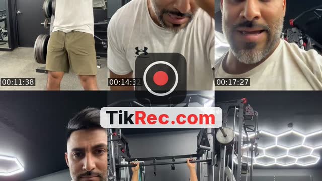 TikTok live: Gym time by @themaniac_physiqu3