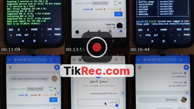 TikTok live: اختراق حساب مارك زوكربيرغ 😂😂😂 by @appforge10