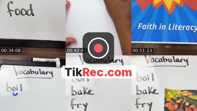 TikTok live: English Lesson by @faithinliteracy