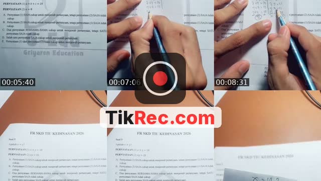 FR TIU SKD Kedinasan - @rosidin4387