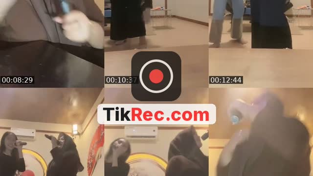 TikTok live: Karoakeeeee by @nzwshbb