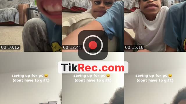 TikTok live: sparring my brother by @eli.braxton6