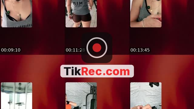 TikTok live: Rutina gluteo by @fitt_kta