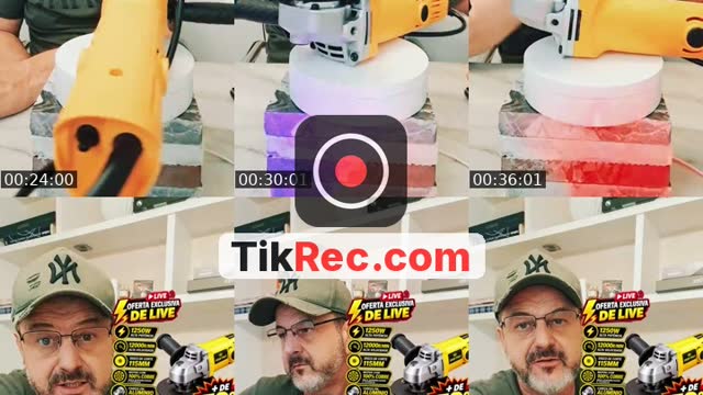 TikTok live: Esmerilhadeira Angular 1250w by @roni66411