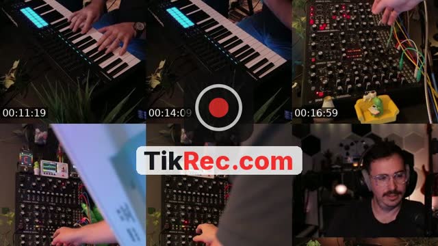 TikTok live: Dark ambient synth music LIVE! by @sundrymedia