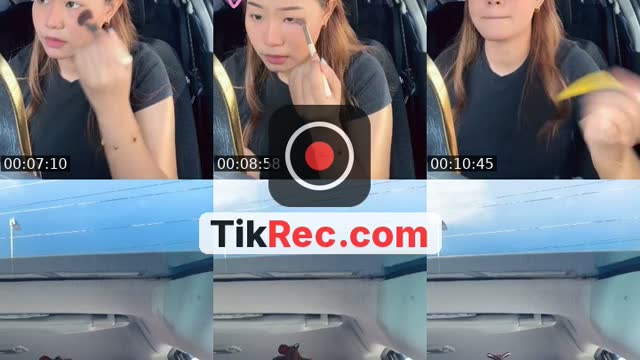 TikTok live: grwm by @nikolyini