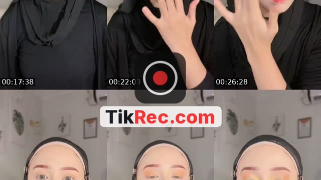 TikTok live: makeup by @adlinzynn