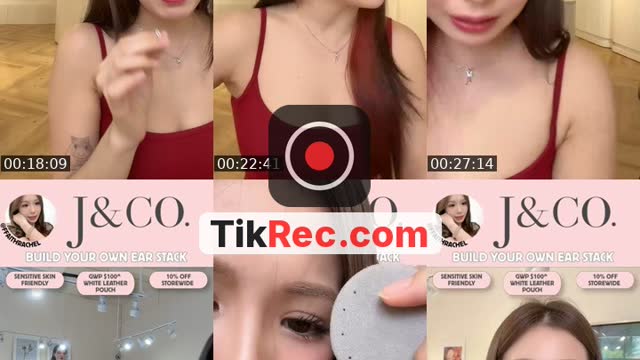 TikTok live: Everyday Ear Stack by @ffaithrachel
