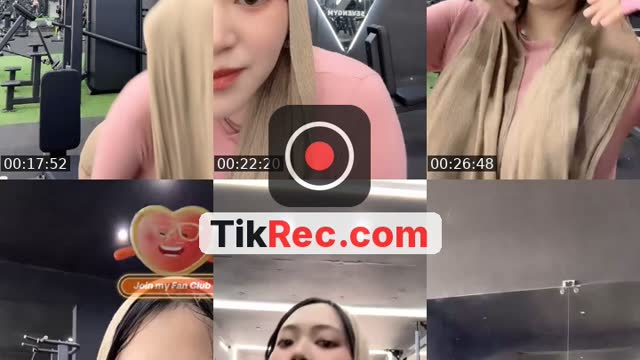 TikTok live: gym by @joyichiiic