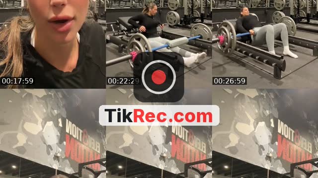 TikTok live: Glutes by @nps425
