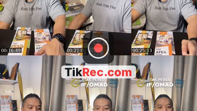 TikTok live: JOM MAKAN DINNER by @coachkamizzwan