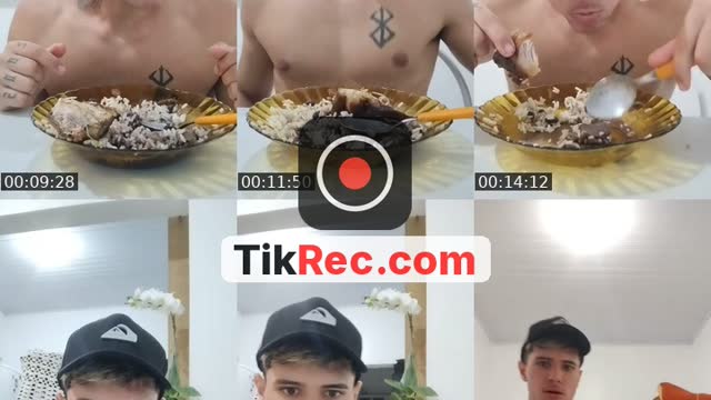 TikTok live: Jantando, não posso fala by @richarddd182