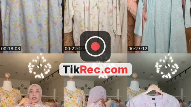 TikTok live: KURUNG MODEN LOOSE COTTON💐🩷 by @zahracottonhq