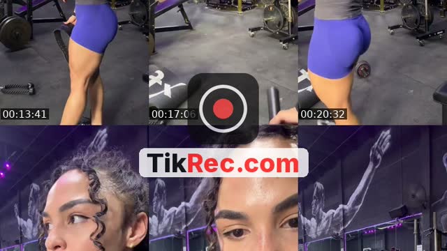 TikTok live: Back day 🔥 by @boominbodbyshadia