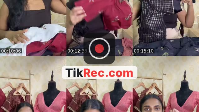 TikTok live: Readymade saree blouse by @d.byshaa_