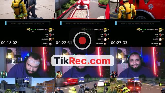 TikTok live: fugas policias | PIRITUBA RP by @markaofps