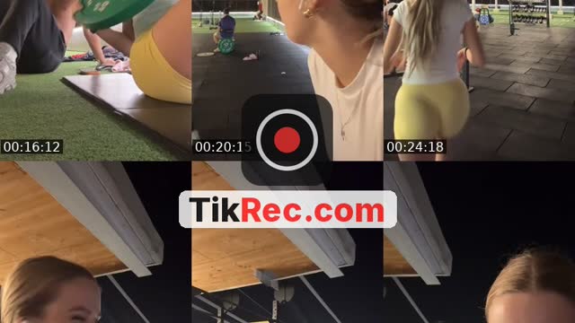 TikTok live: gym by @vvanita17