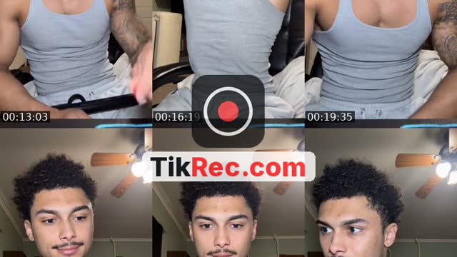 TikTok live: cleaning + pre gym by @evanthayerr