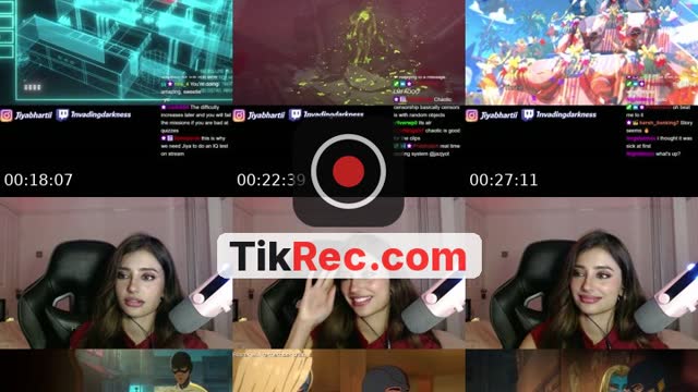 TikTok live: Just chatting  Gaming!! by @jiyabhartii