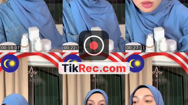 TikTok live: Hi kamu 👋🏻 by @puterisarahliyana