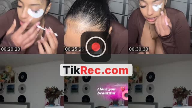 TikTok live: ayeee take my lashes off w meee by @mojo.jojo420