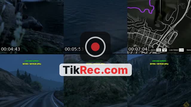 Cycling in GTA V (Rainy vibe) - @i.didz_