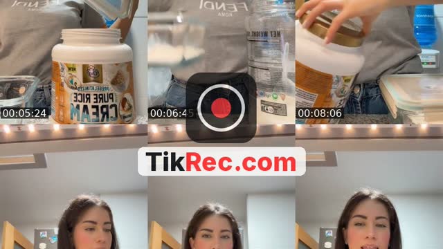 TikTok live: Cena 🍽️ by @mariasanx_