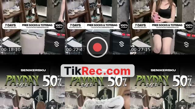 TikTok live: Live by @senikersku
