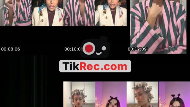 TikTok live: grwm by @chlo_in_nyc