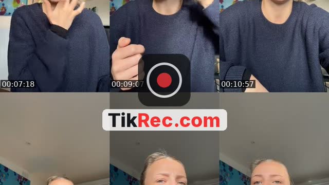 TikTok live: Doing makeup, chat w me! by @grace_cerveny