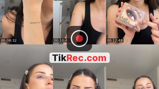 TikTok live: grwm 🩷 by @lorenadedioss