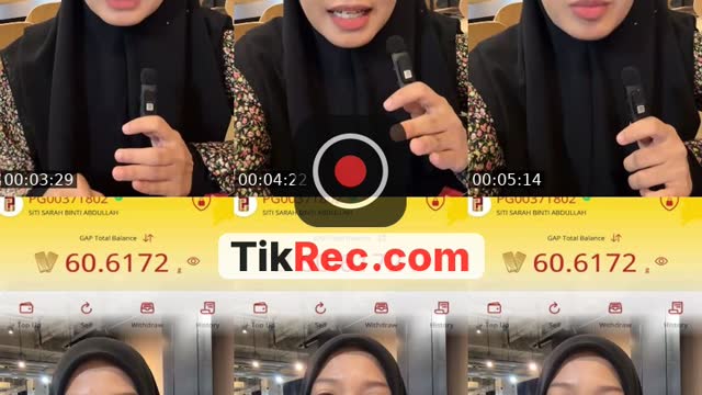 TikTok live: Target 100 gram pertama! by @sitisarah.abd