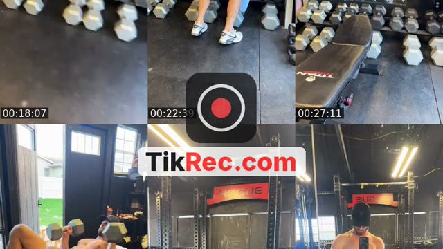 TikTok live: Morning Workout! by @chris_fit_