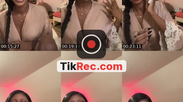 TikTok live: get unready with me by @janaenae67