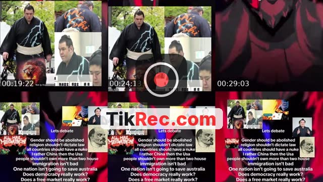 TikTok live: Who do you want in australia by @godkiller546