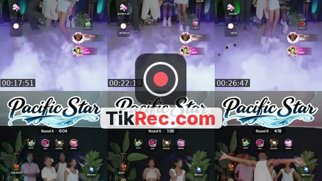 TikTok live: PACIFIC DANCE PARTY JOIN US! by @pacificstar7
