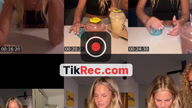 TikTok live: making slimeee by @allynwd04