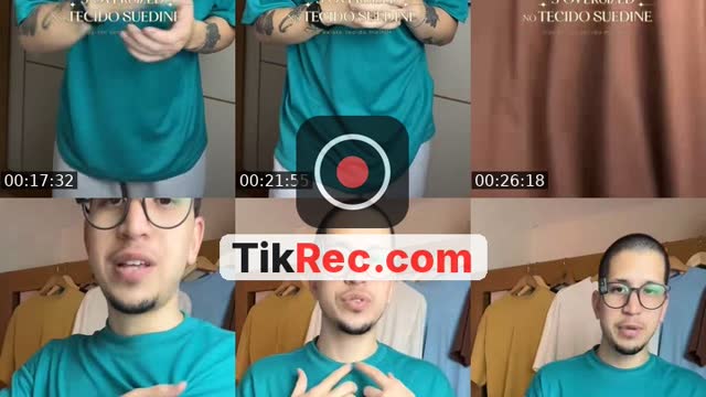 TikTok live: KIT 3 OVERSIZED MALHA SUEDINE by @raiecaio