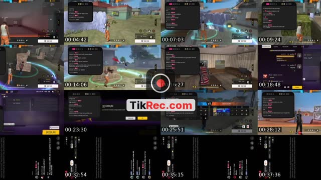 TikTok live: Avaliando contas de ff ❤️ by @chinazwx_