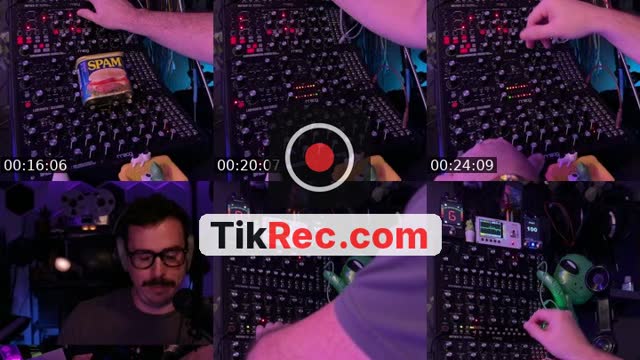 TikTok live: Welcome to SynthTok LIVE! by @sundrymedia