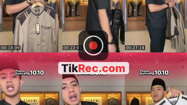 TikTok live: Baju koko Pria Promo Spesial by @elrumi_apparel_official
