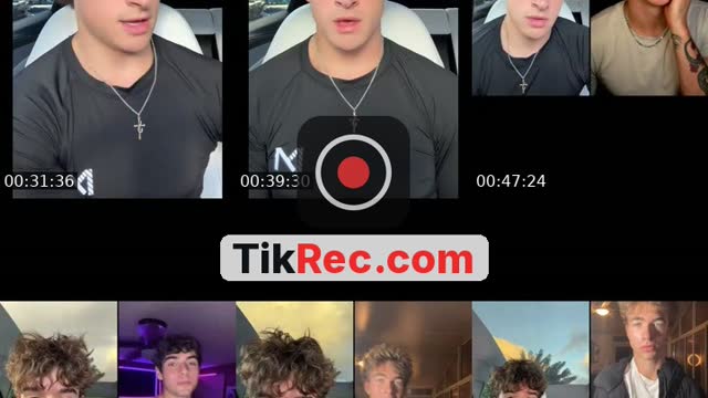 TikTok live: YES I HAVE A PERM by @itsmelandon_
