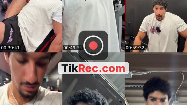 TikTok live: leg day by @ak.47ii