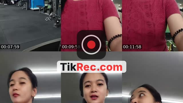 TikTok live: gym by @milen.ogeus