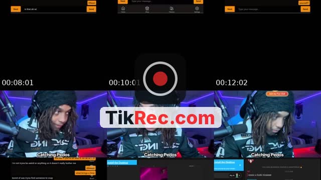 TikTok live: Catching Pedos by @robdamaster