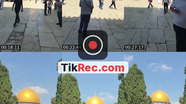 TikTok live: المسجد الاقصى by @ayman.wled