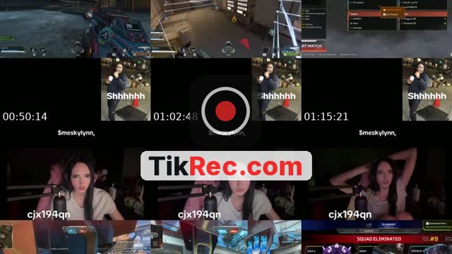 TikTok live: makeup by @imskylynn