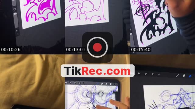 TikTok live: Learning how to design from mind by @bigdogthiefzone
